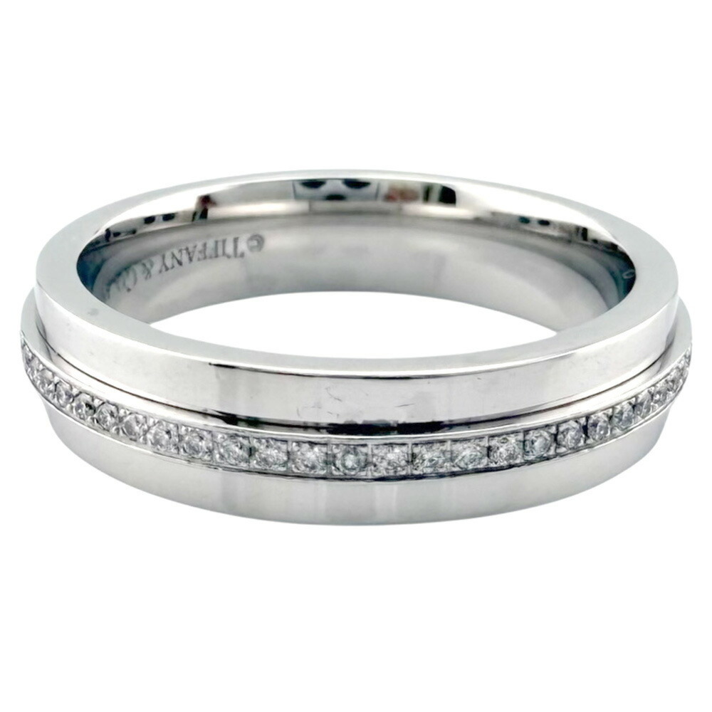 Tiffany T Narrow Diamond Ring, size 10, 18K diamond, ladies', TIFFANY & Co. - Picture 5 of 6